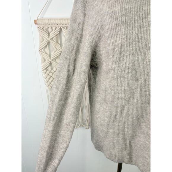 Banana Republic Gray Wool Turtleneck Sweater Womens Large - Picture 4 of 8